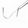 Flexible Swimming Pool Hook Device For Collecting Cleaners And Debris Constructed Of Durable Metal