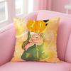 Kwaii Anime Cute My-Mymyberries Art Cushion Cover Pillowcase Short Plush Invisible Zipper Room Sofa Cushion Cover