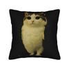 Meowl Cat Funny Owl Meme Pillow Case Kawaii Pillow Cover Soft Pillowcases For Sofa Car Home Decor