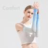Gradient Color Summer UV Solar Arm Sleeves Ice Silk Cycling Elastic Sleeves Men Women Colorful Travel Beach Hiking Arm Cover