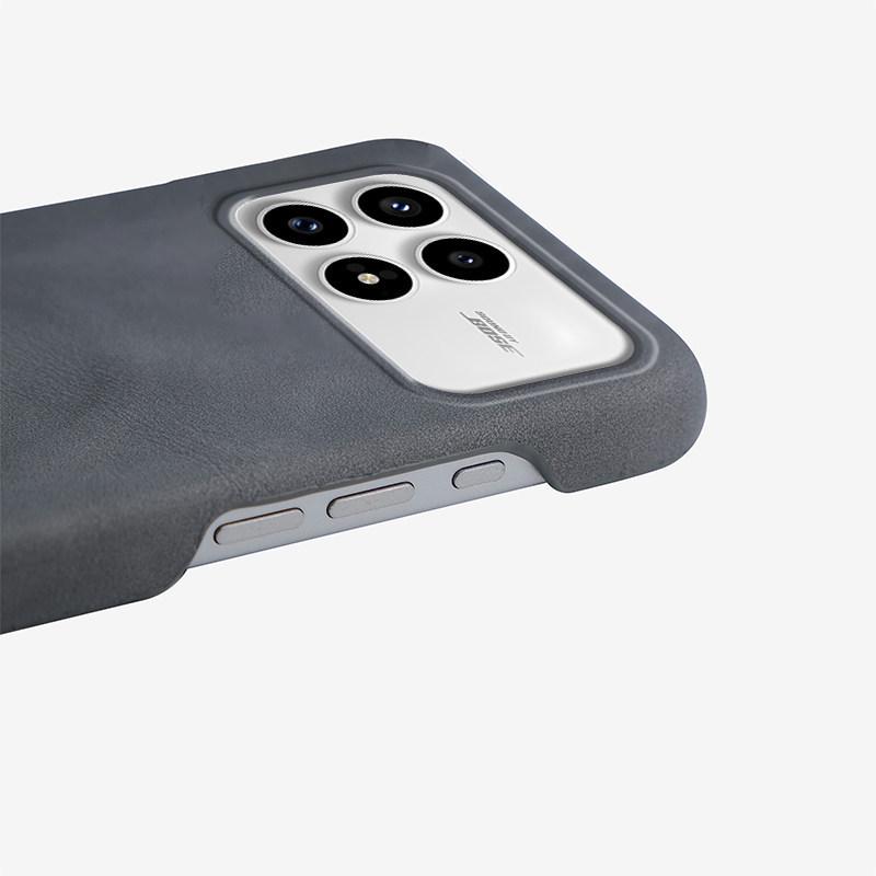 Redmi K90 Magnetic Lambskin Feel Phone Case - Half-Wrapped, K90Pro Max Style for Men and Women