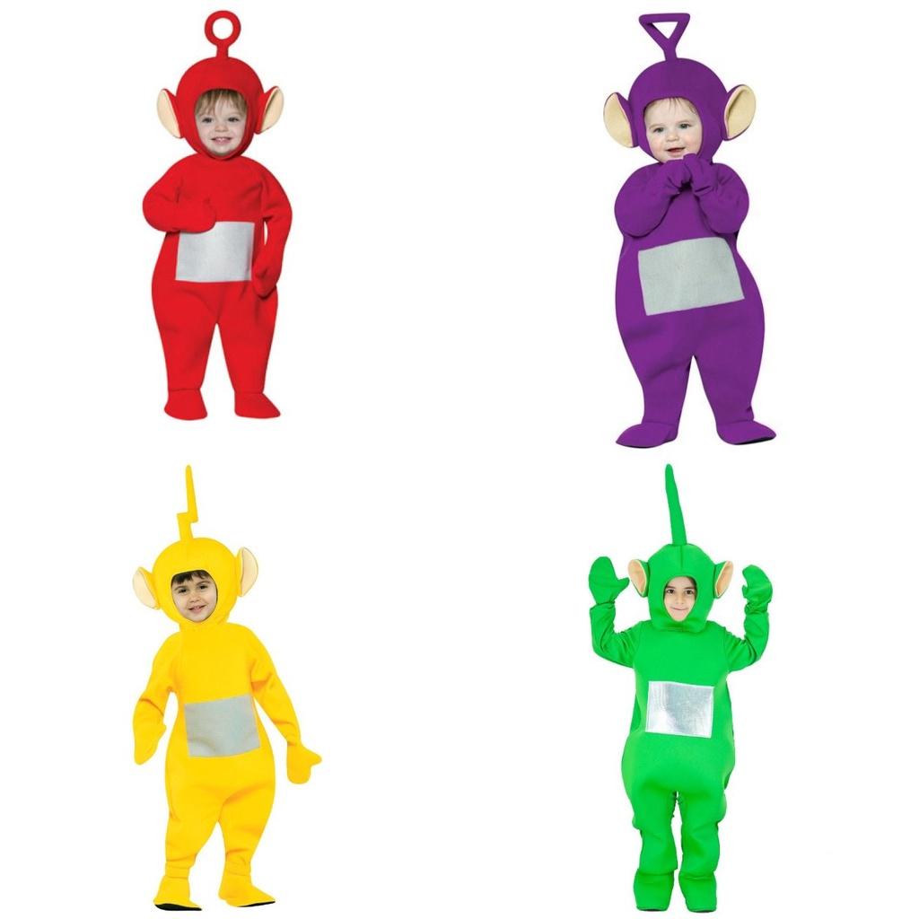 Teletubbies Costume Cosplay Birthday Halloween Party Children Cartoon Bodysuit