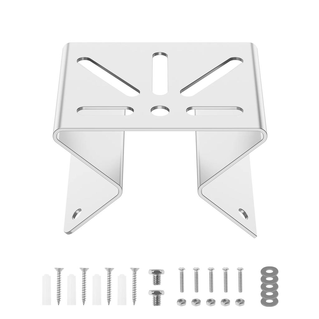 Wall Mount Monitoring Corner Bracket Universal Security Camera Mounting Stand Stainless Steel Rust Resistant Surveillance Holder