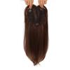 2025 New Style Women Hair Extensions Breathable Invisible Mono Toupee With Clip Synthetic Hair Toppers for Women