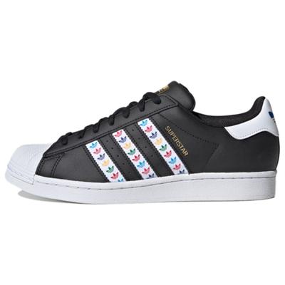 Sneakers Superstar Nero Multi Colore Strisce Trefoil FZ0058