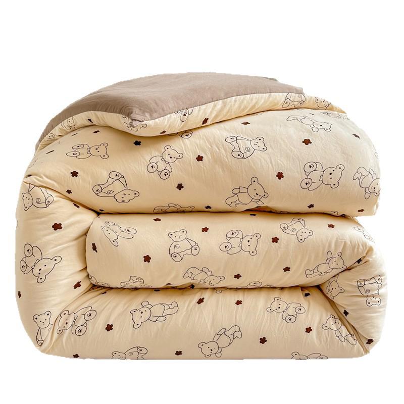 Sincan Pamuğu Yorgan: Çocuklar ve Öğrenciler İçin Kalın Çizgi Film Yatak Takımı