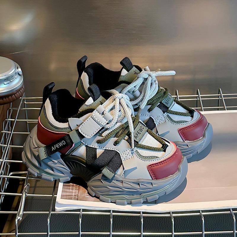 

Дитяча мода Осінь і зима Дихаюче повсякденне взуття Діти Біг Спорт Студенти Хлопчики та дівчатка У тренді Зручні кросівки 37 сірий