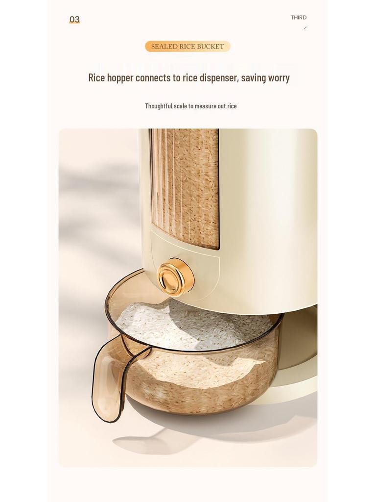 Insektensicherer Feuchtigkeitsbeständiger Aufbewahrungsbehälter für Reis & Mehl