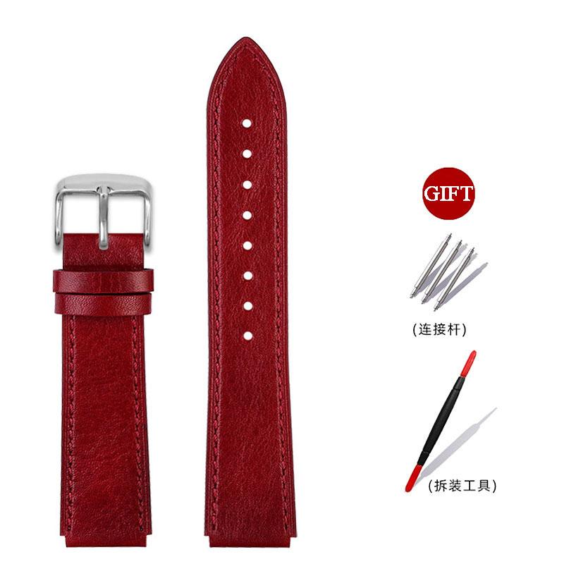 16mm Retro leather strap For G-shock Casioak GA-2100 GA-2110 GM-2100 men's Replacement vintage cowhide watch band bracelet belt