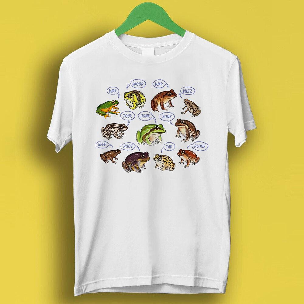 Frog Love Songs Art Animal Meme Gift Funny Vintage Unisex Cult Tee T Shirt P3503