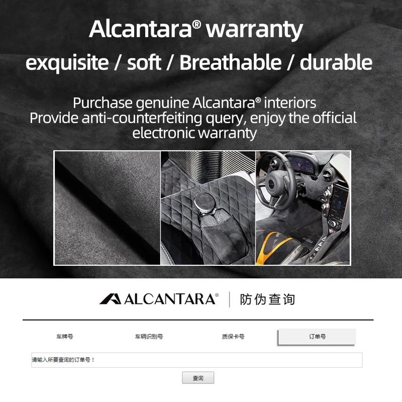 For Tesla Model Y Juniper 2025 Model 3 Model X Model S Made of Alcantara Car Door Armrest Pad Elbow Support Pillow Accessories