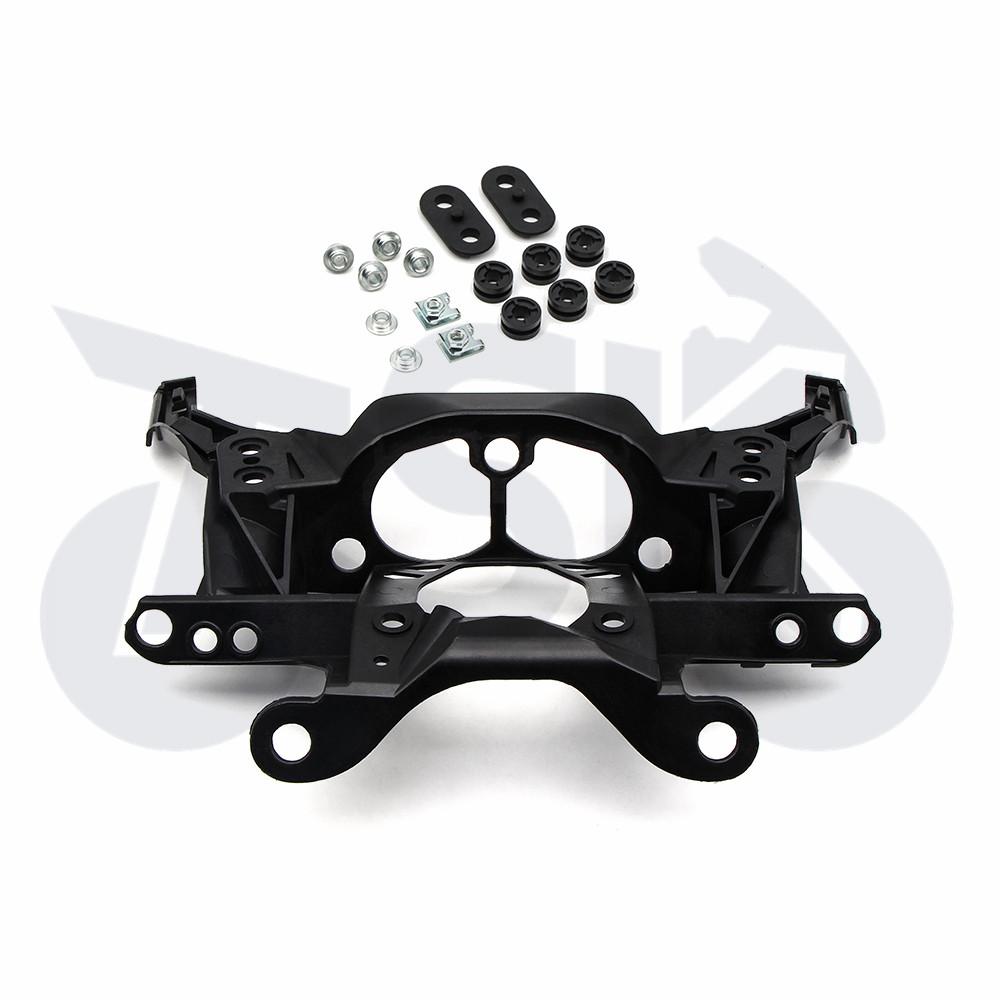 Motorcycle Black Upper Stay Cowl Headlight Bracket For YAMAHA YZF R1 2015 2016 2017 2018 2019 2020-2022 Moto Fairing Accessory