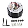 6 Hole Steering Wheel Quick Release 360° Rotation Modified Steering Wheel  Car Refit