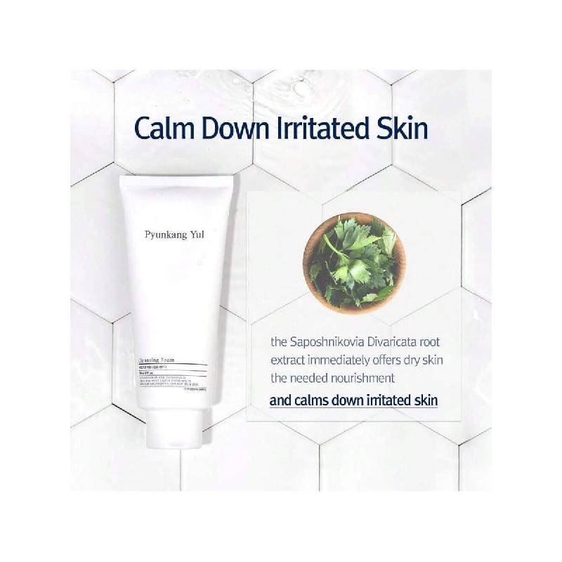 Pyunkang Yul Cleansing Foam 150ml- For All Skin Types - Zero-Irritation Face Washer Extracted From Coconut - Moisturized Skin