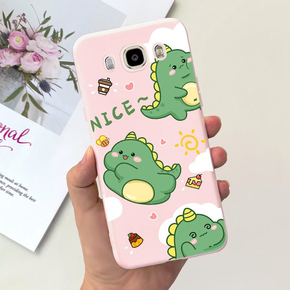 For Samsung Galaxy J7 J5 J3 2016 Case SM-J320F J510F J710F Phone Cover Cute Astronaut Silicone Bumper For Samsung J2 2016 Fundas