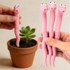 5-1Pcs Worm Water Sensor Ornaments Cute Earthworm Garden Greenhouse Outdoor Plant Hygrometer Monitoring Horticulture Decoration