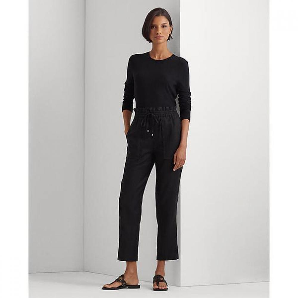 Lauren Ralph Lauren Linen Ankle Pants Wmlrpntsbv20171001 0