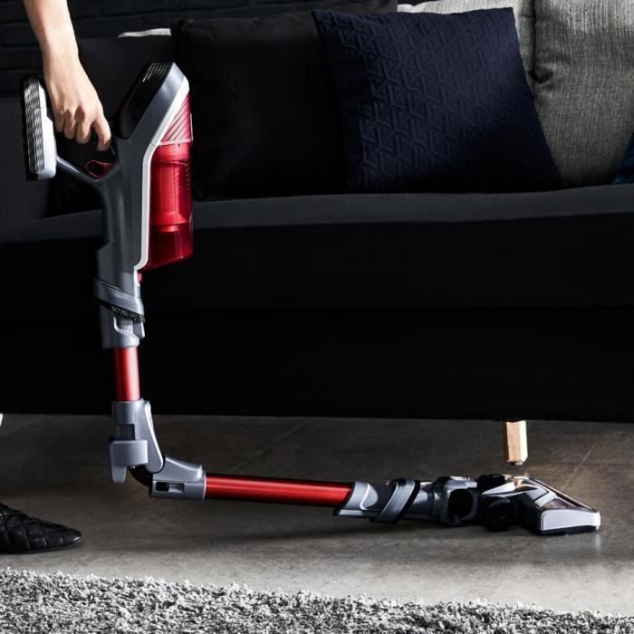 ROWENTA RH9678WO X-FORCE FLEX 8.60 Aspirateur balai sans fil, Anti-allergie, Animal Care, Autonomie 45 min, Technologie Flex