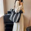 Embroidery Straw Bag Handbags Weave Tote Bag Casual Tassel Shoulder Bag  Women