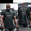 Hosstile Krátke Rukávy Fitness Americký Voľný Svalnatý Drsný Typ Vrchný Priedušný Športový Arnold Classic Tričko Nadmerná Veľkosť Unisex Oblečenie
