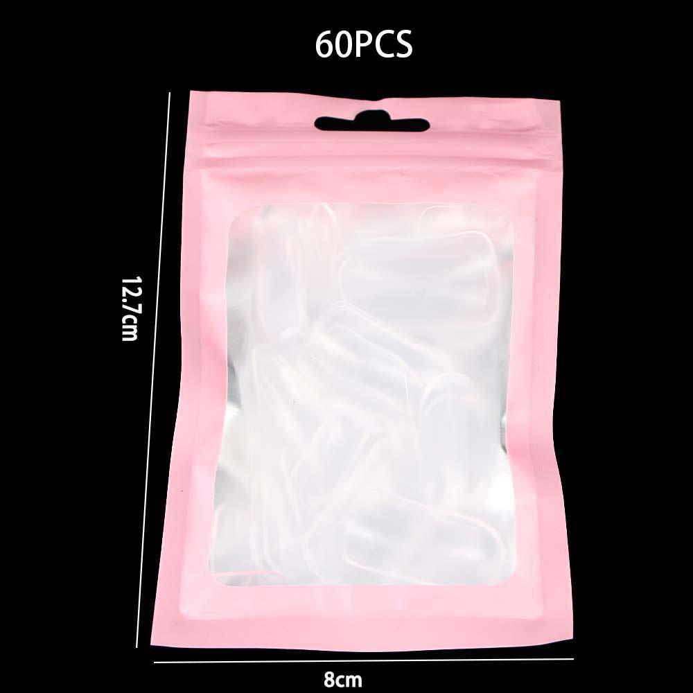 60/150/300 Buc. Tips Unghii Presate Acoperire Completă Stiletto Migdală Pătrată Sicriu French False False Soak Off Gel Tips Extensie Unghii Capsulă