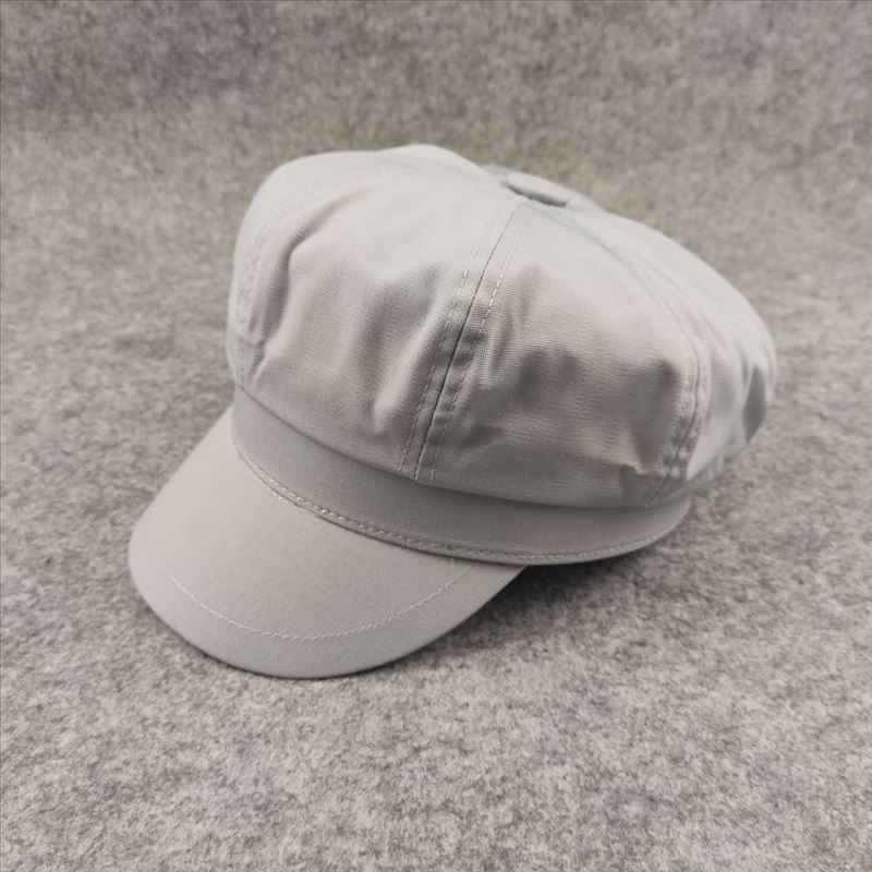 Retro octagonal hat multi-head circumference size painter hat-cm head circumference women's hat small size women's spring and autumn hat simple
