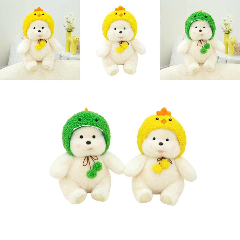 Adorable 40cm Wuluola Dinosaur Duck Plush Toy In Soft Short Velvet For Kids