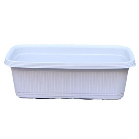 Flowerpot with Porous Drainage Design for Healthy Vegetable Growth Deepened Widened Pot Durable Material Ideal for Leeks Lettuce Chives Balcony Garden