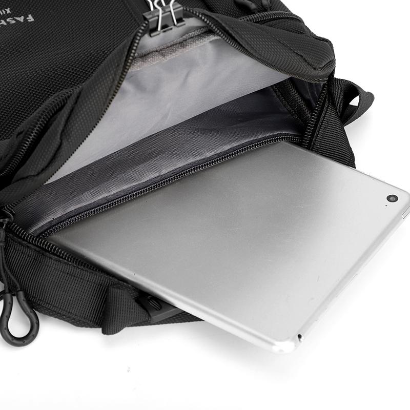 Solid Color Shoulder Bag Commuter Men's Bag Change Mobile Phone Crossbody Bag