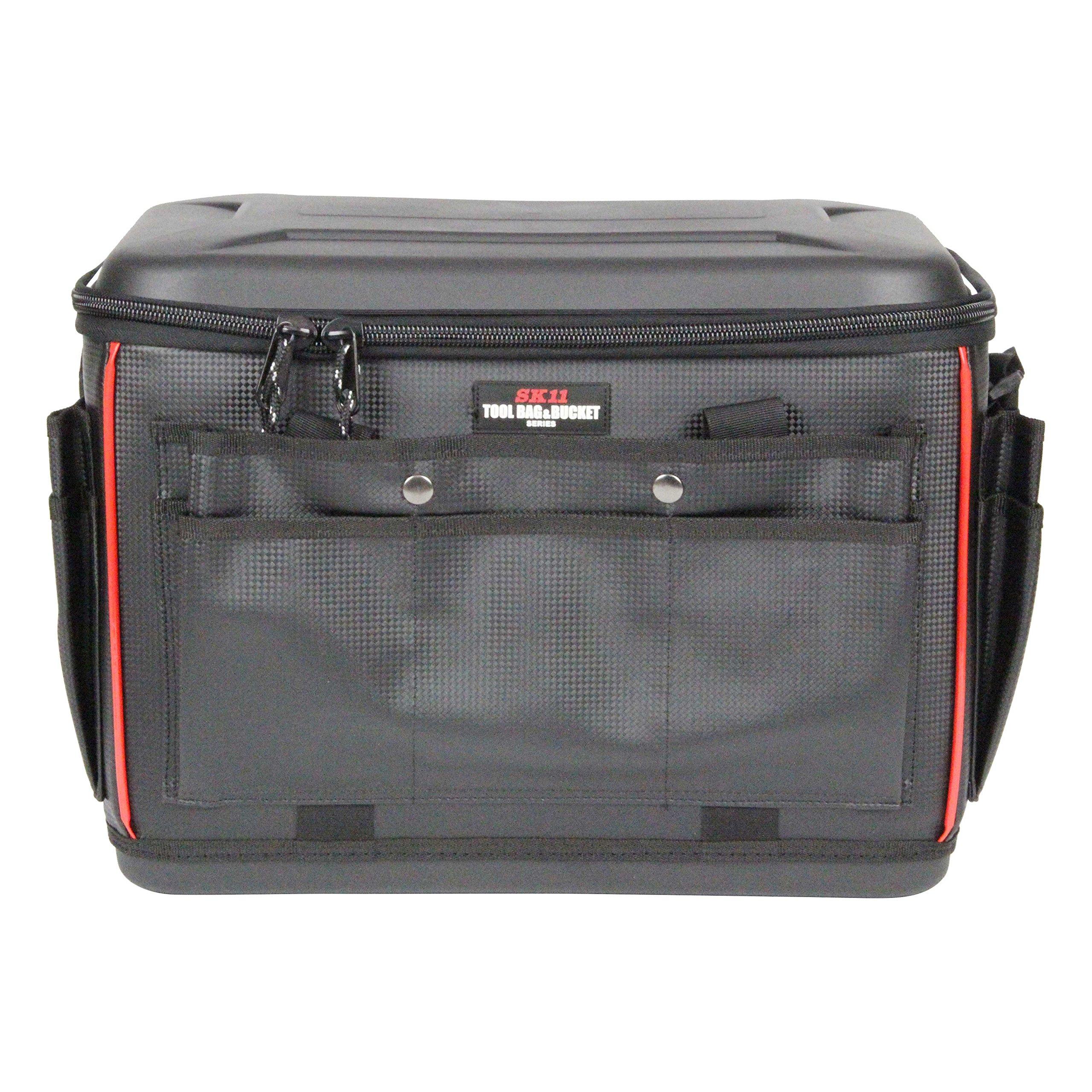 

SK11 Super Tool Bag, 25L, Large Capacity, with Pockets, Inner Case, and Shoulder Strap, STB-HARD L 25