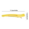 6 Stück Haarspange für Damen Styling Silikonband Professionelle Knitterfreie Entenschnabel-Haarroller-Klemme für Salon und Zuhause