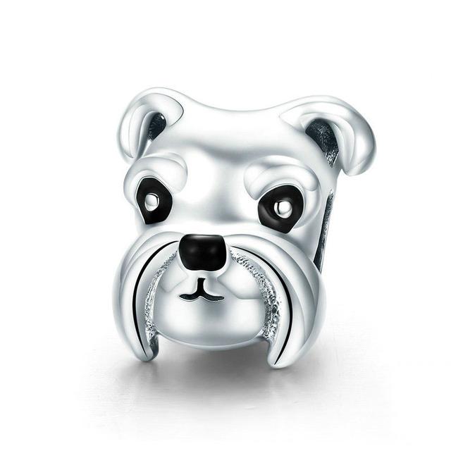 New Halloween Gift Skull Dog Demom European Diy Bead Fit Original Charms Silver 925 Bracelet For Girl Fashion Jewelry