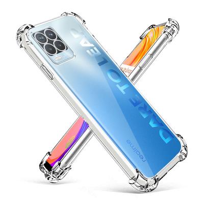 For OPPO Realme 8 Case Clear Shockproof Silicone Soft Phone Cover Cases For Realme 8 5G Coque For Realme 8 Pro Transparent Funda