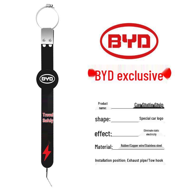 Anti-Static Car Grounding Strap for Exhaust Pipe Static Removal