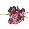 21Heads Artificial Rose Flower Silk Flower Wedding Party Bouquet Home Decor
