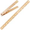 Wooden Plant Ruler Foldable Planting Ruler with Holes Smooth Edge Burr Free Easy To Use Lightweight Portable Garden Ruler