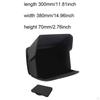 16" Laptops Privacy Screen Hood Travel Portable Lightweight Laptop Shade Bag for Working Outside