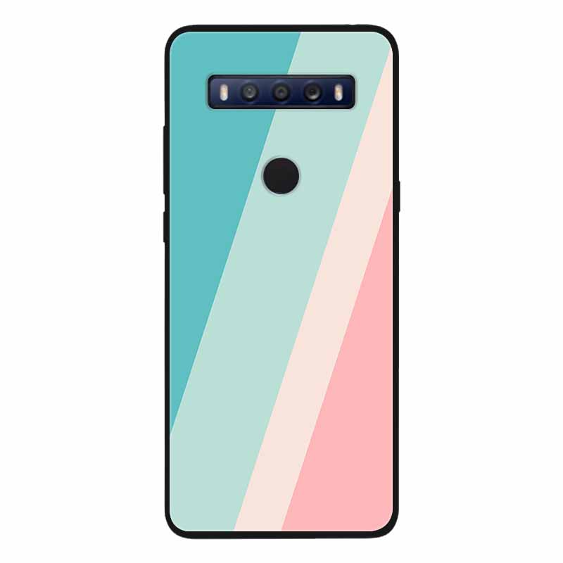 Para TCL 10 SE Funda Suave de Silicona Fresca y Moderna Para TCL 10SE T766U T766H Tapa Trasera TCL10SE TPU Protectora para Teléfono Fundas