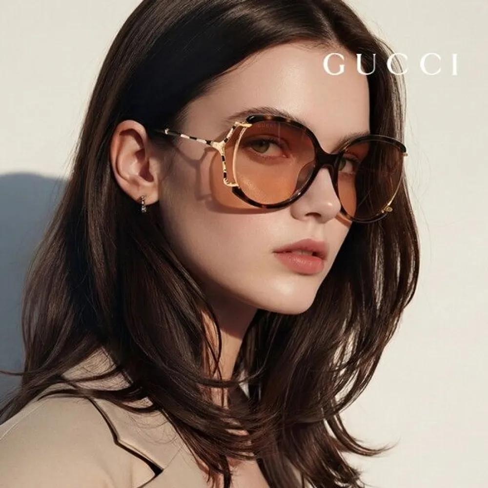 

[Gucci] Sunglasses GG0594SA 002 Round UV Protection Women s GG0594SA 002_I [60]