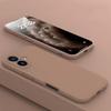 Luxury Liquid Silicone Shockproof Soft Phone Case For iPhone 16 15 14 13 Pro Max 16Pro 15Pro 14Pro 16 Plus Lens Protective Cover