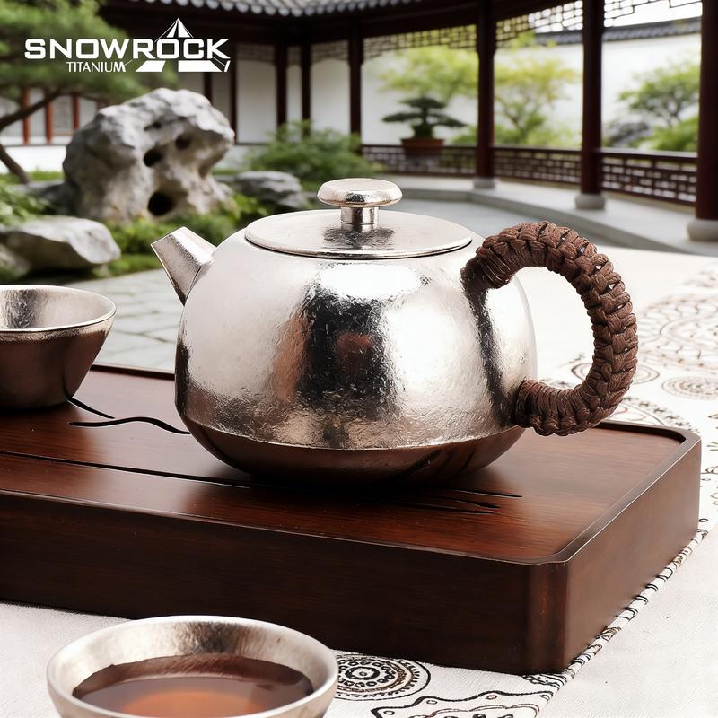 SNOW ROCK Pure Titanium Travel Xishi Teapot