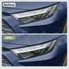 TPU Car Headlight Protective Film For Toyota RAV4 Hybrid 2019-2024 Transport & Smoke Anti-Scratch Auto External Accessories.