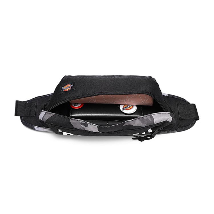 Dickies Polyester Sling Bag, Crossbody Bag, Fanny Pack Unisex Black 193U90LBB05BK03