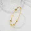 European and American Love Open Bracelet Fashionable Simple Light Luxurious Versatile Bracelet