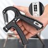 Upgraded Adjustable Grip Strengthener, Heavy-Duty Fitness Hand and Forearm Trainer, 11-220 Lbs Resistance Adjustment, Strength Training Equipment
