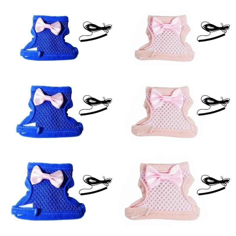 Net Bird Harness Vest and Leash For Small to Large Parrots Flight Suit Ensures Comfort And Security During Walking