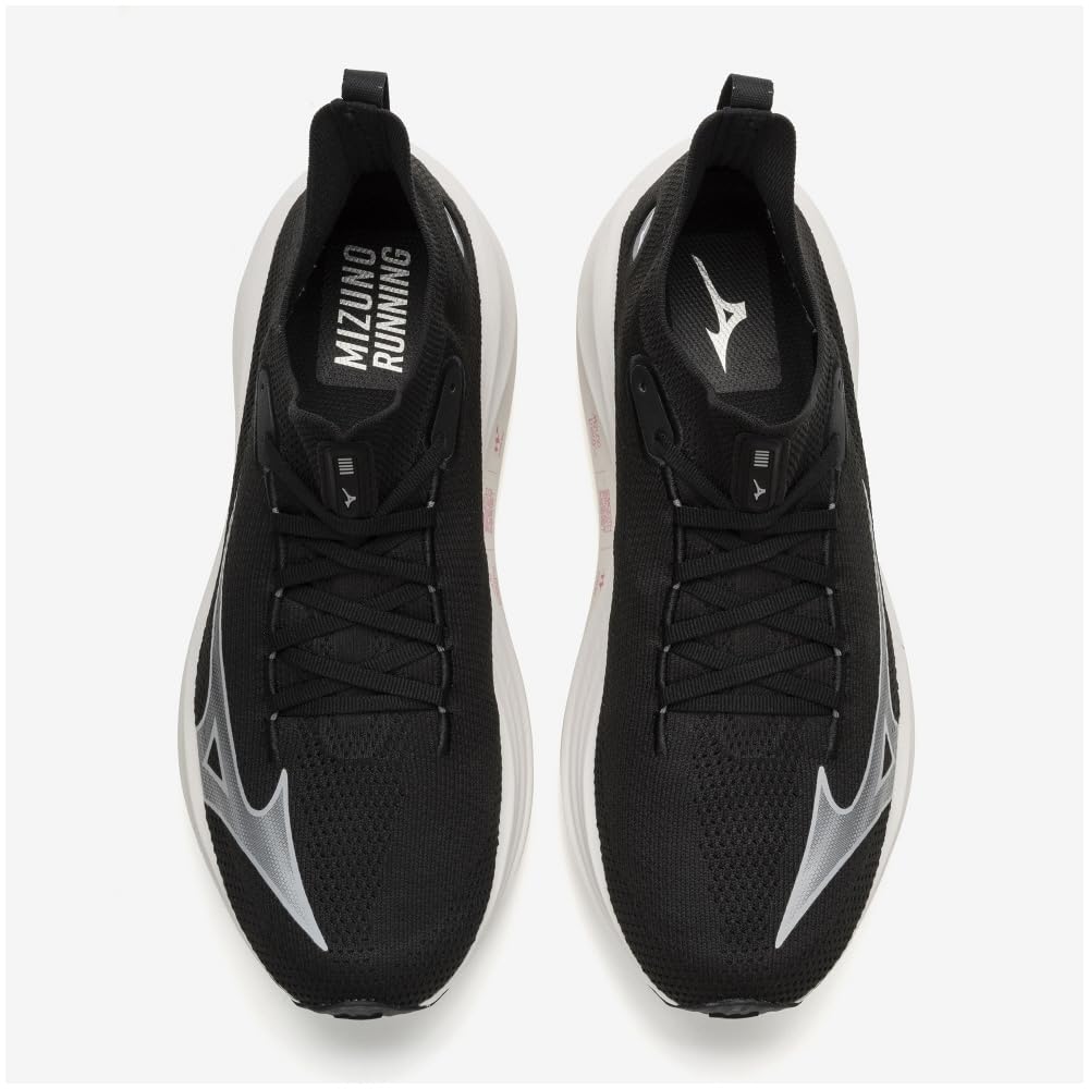 Mizuno NEO VISTA Running Thick Black X Dark Gray X Light 2E Shoes, Jogging, Marathon, Training, Sports, Lightweight, Resilient, Sole, Gray, 28.5 Cm,