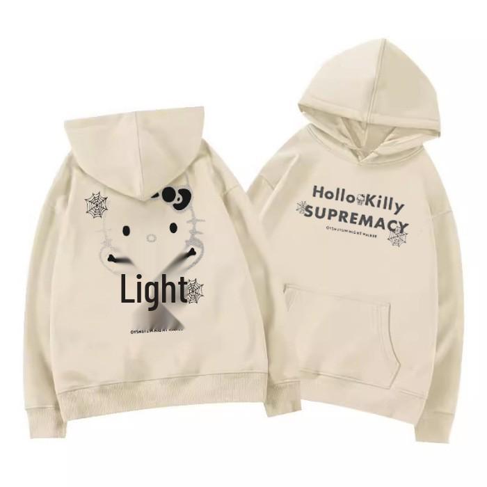 Women's Japanese Kitty Hoodie - Cozy, Stylish Autumn/Winter Jacket