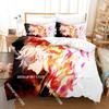 3D Printed Anime Hell’s Paradise Bedding Set for Boys Girls Duvet Cover Pillowcase Twin Queen King Full Single Double Sizes