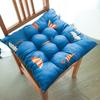 1PC Seat Padded Outdoor Sofa Cushions Indoor Pillow Square Linen With Anti-skid Strap Chair Cushion Printed